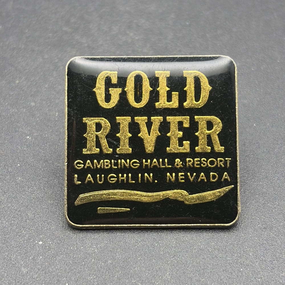 Gold River Gambling Hall & Resort Laughlin Nevada Lapel Hat Pin